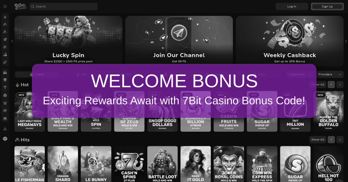 7Bit Casino Bonus Code 2026 - Verified US Offers